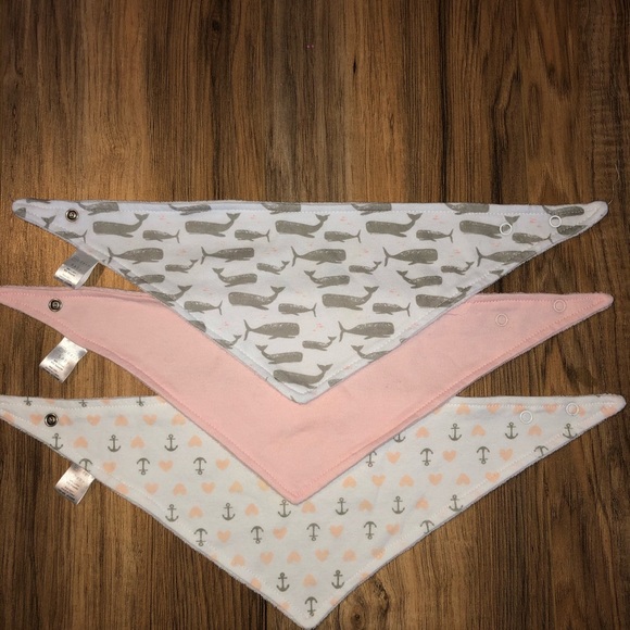 Modern Baby Other - Pack of 3 Bandana/Triangle Bibs